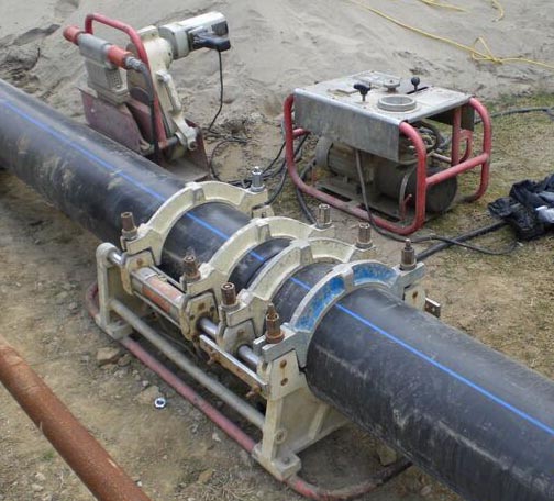 市政自來水工程施工現(xiàn)場(chǎng)