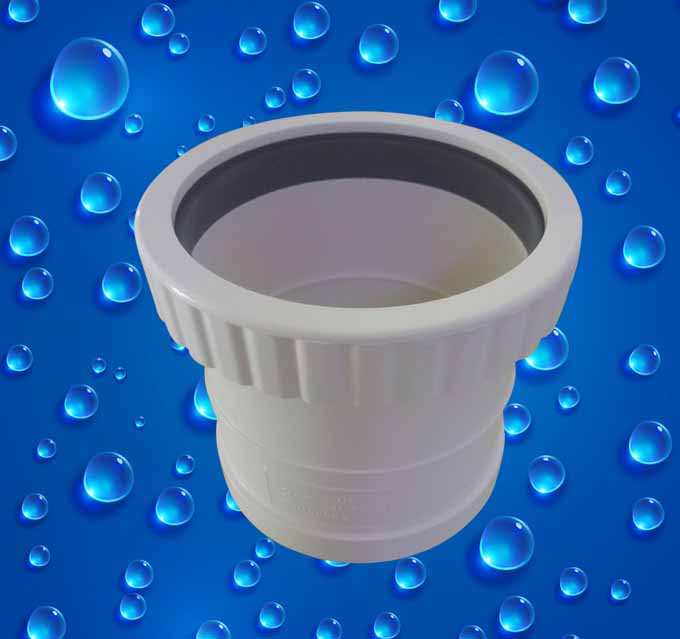 PVC帶絲伸縮節管件