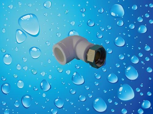 PPR活接彎頭管件